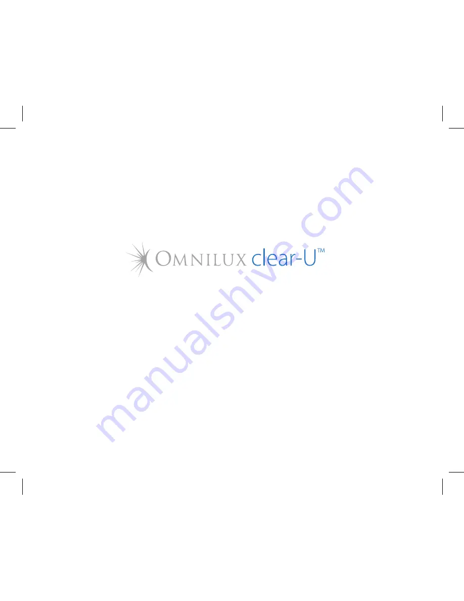 Omnilux Clear-U User Manual Download Page 20