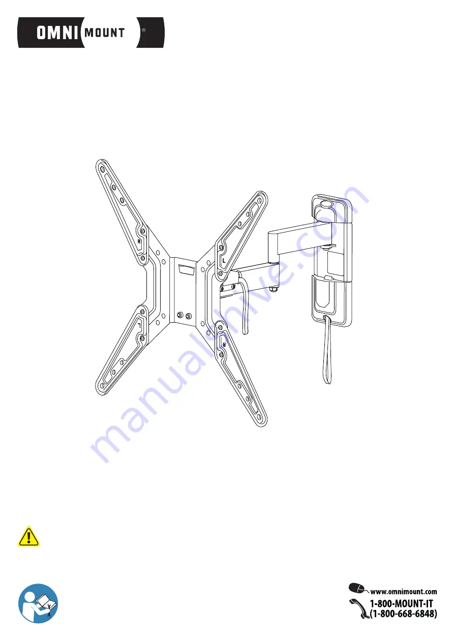 Omnimount CI40FML Скачать руководство пользователя страница 1