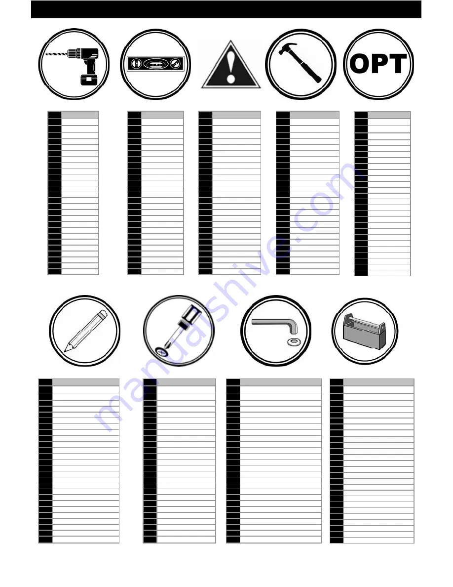 Omnimount CL-S Instruction Manual Download Page 8