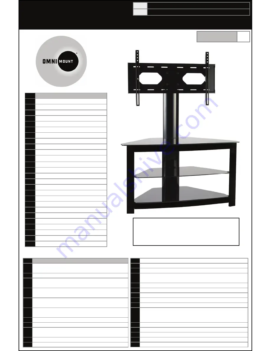 Omnimount ELEMENTS 503 FP Скачать руководство пользователя страница 1