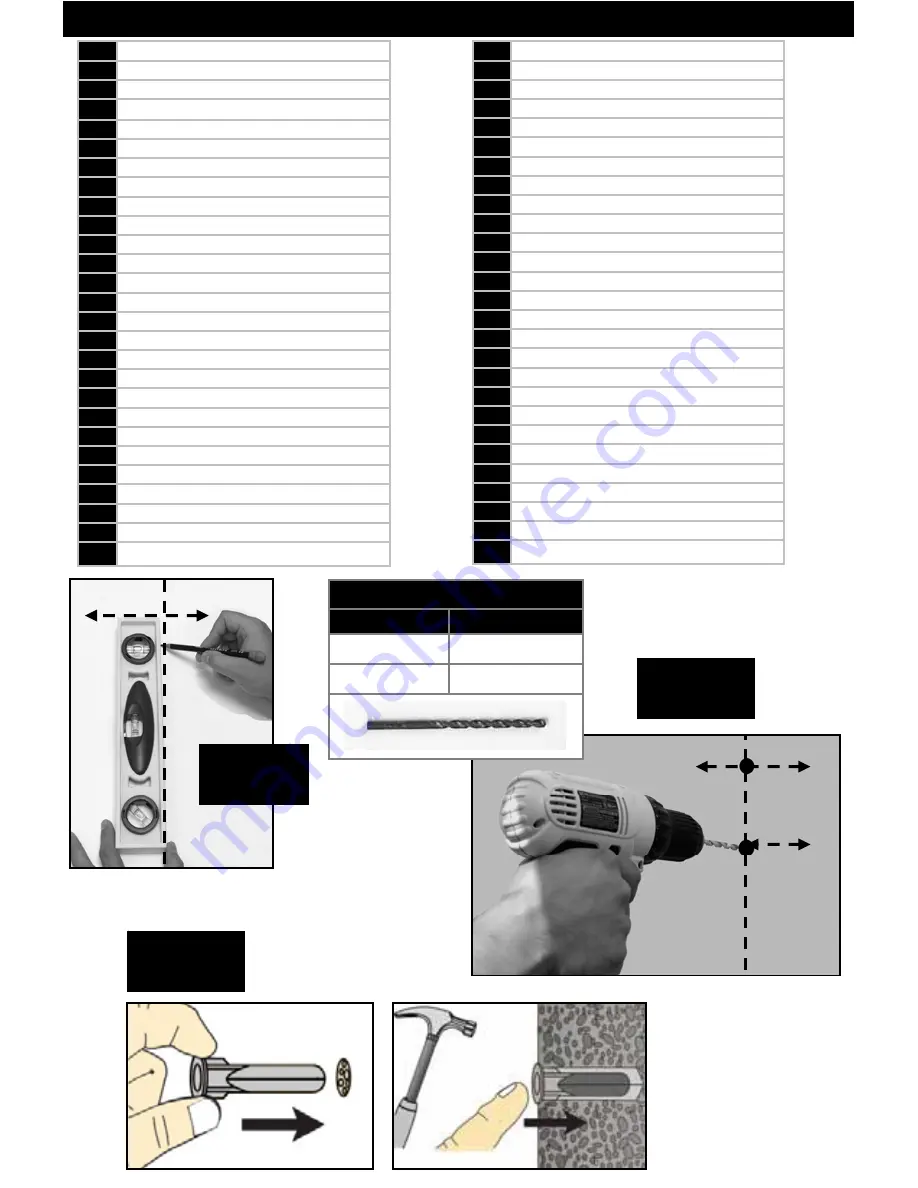 Omnimount FP-CL Instruction Manual Download Page 12