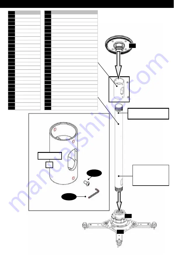 Omnimount OM10245 Instruction Manual Download Page 12