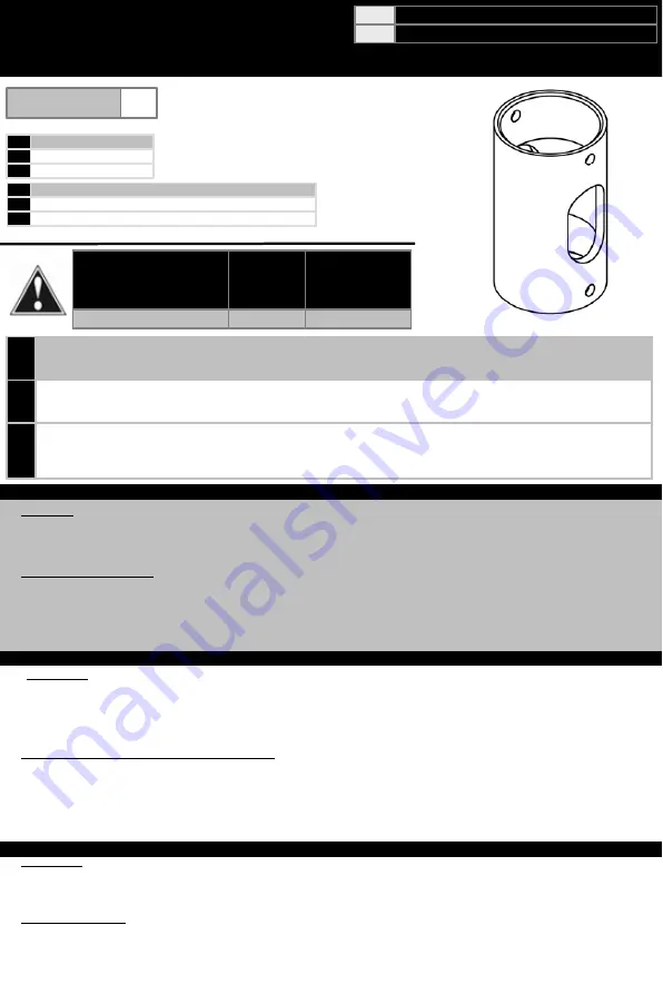 Omnimount OM10351 Instruction Manual Download Page 1