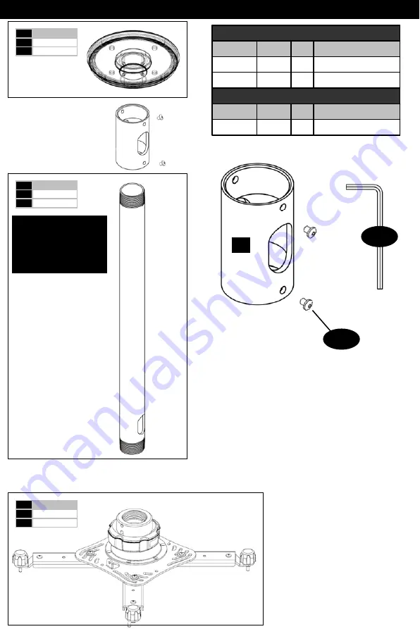 Omnimount OM10351 Instruction Manual Download Page 2