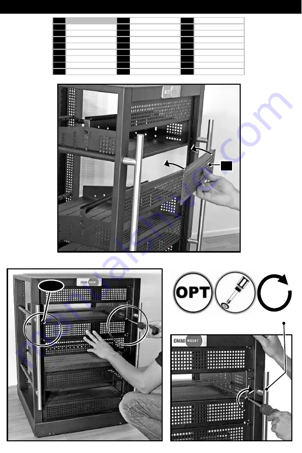 Omnimount RSF.5 Instruction Manual Download Page 20