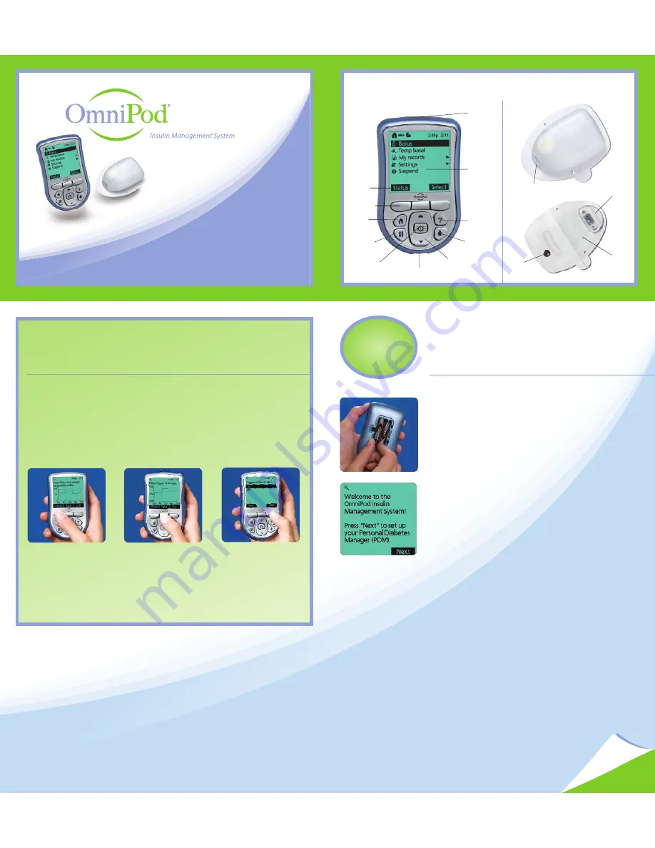 OmniPod Insulin Management System Скачать руководство пользователя страница 1