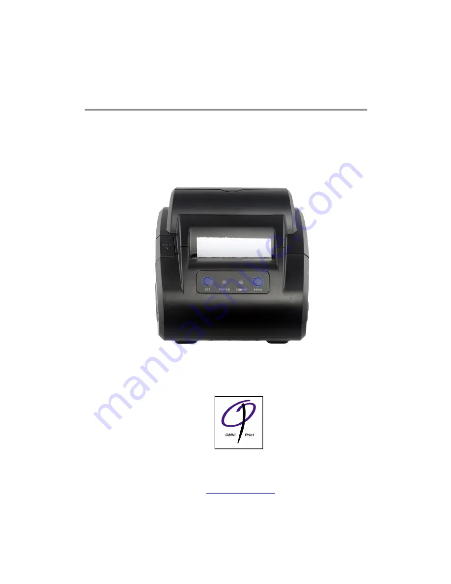 OmniPrint OM5200 Technical Manual Download Page 1