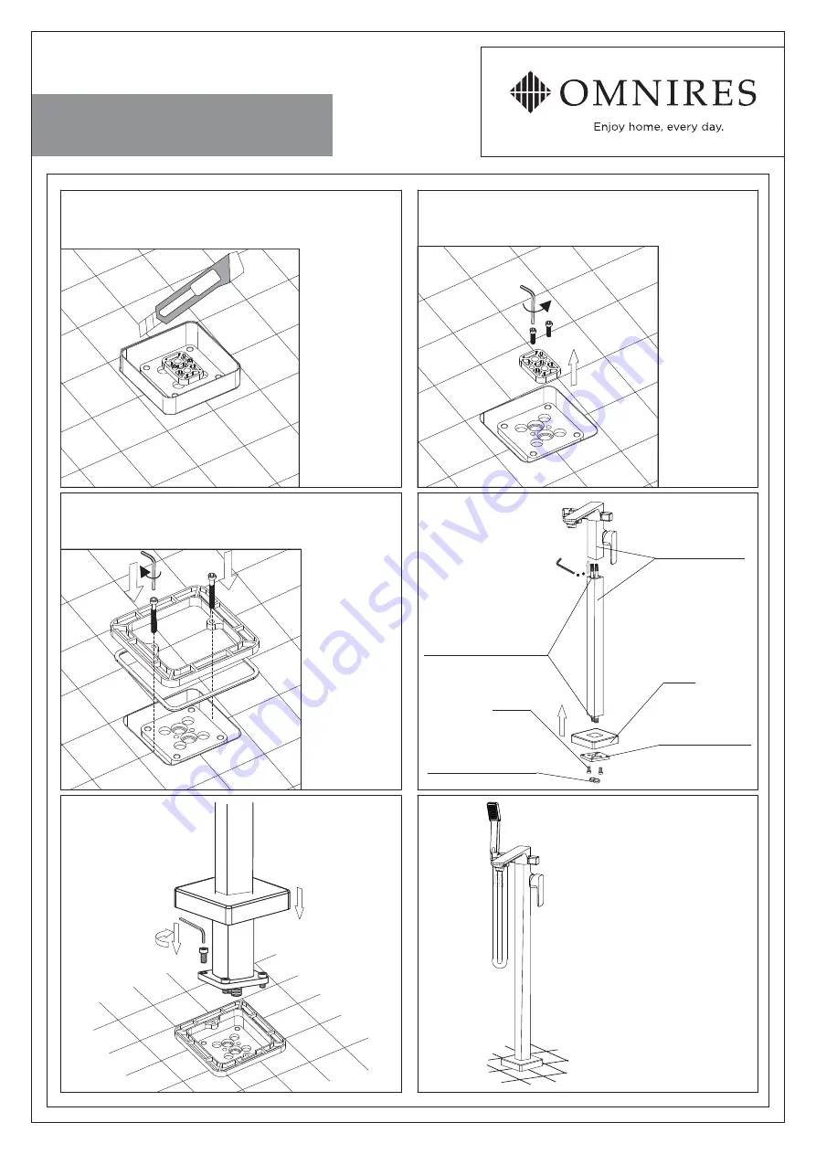 Omnires Parma PM7433 Скачать руководство пользователя страница 3