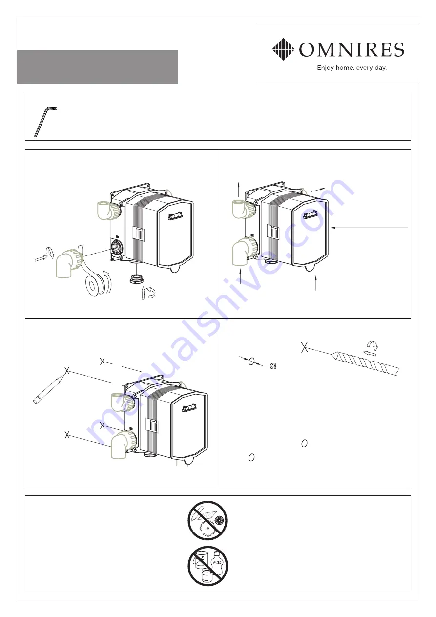 Omnires Y1235 GC Скачать руководство пользователя страница 1