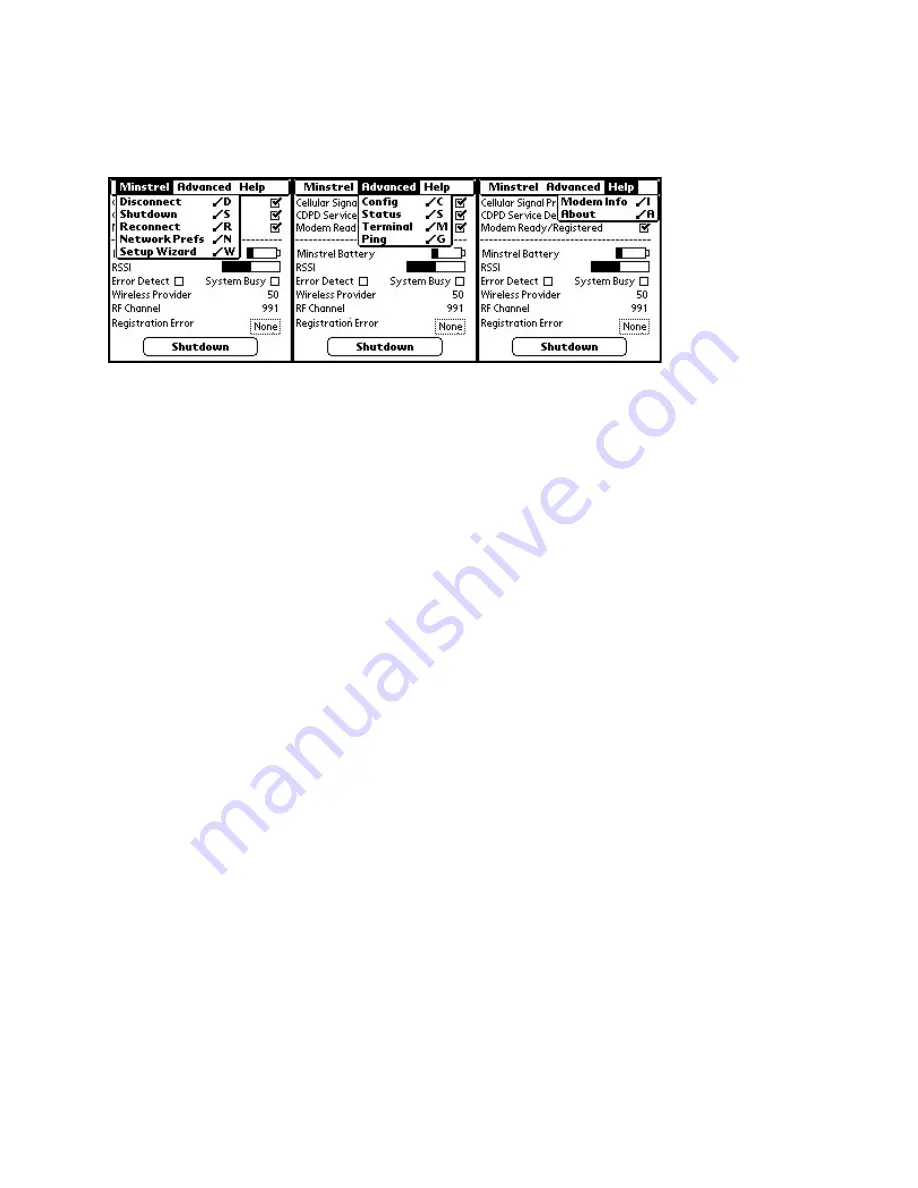 OmniSky Minstrel V Help Manual Download Page 27