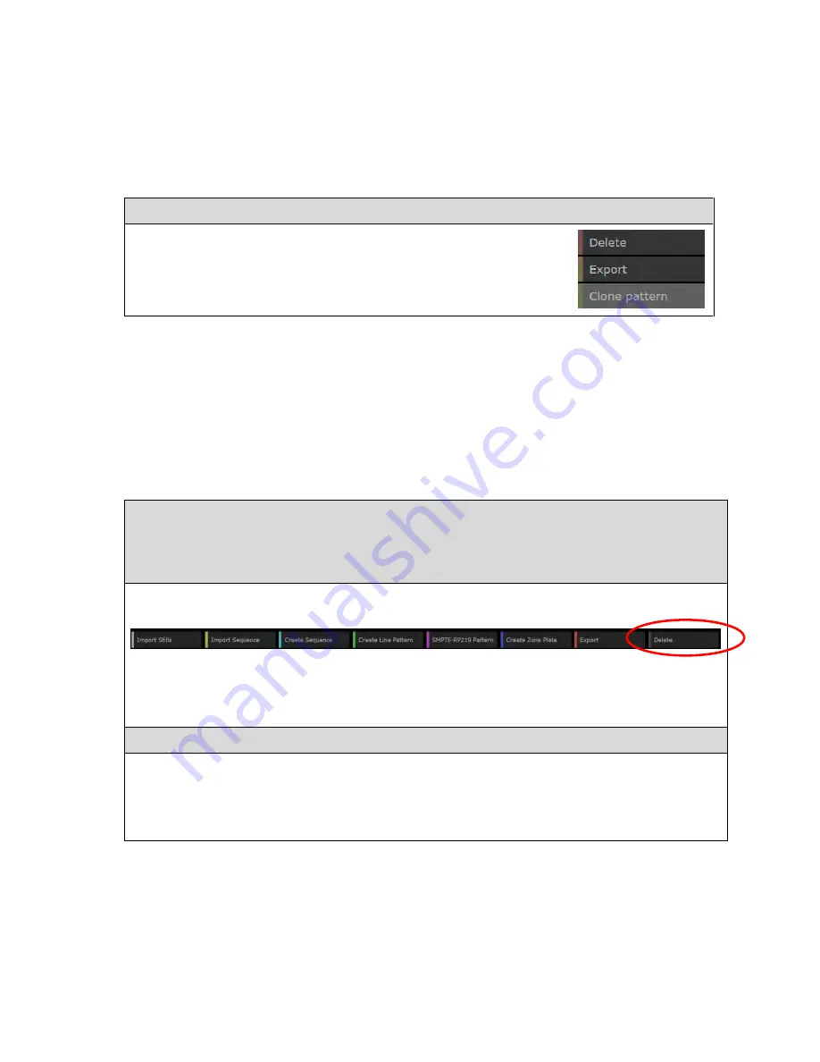 OmniTek Ultra 4K Tool Box User Manual Download Page 125