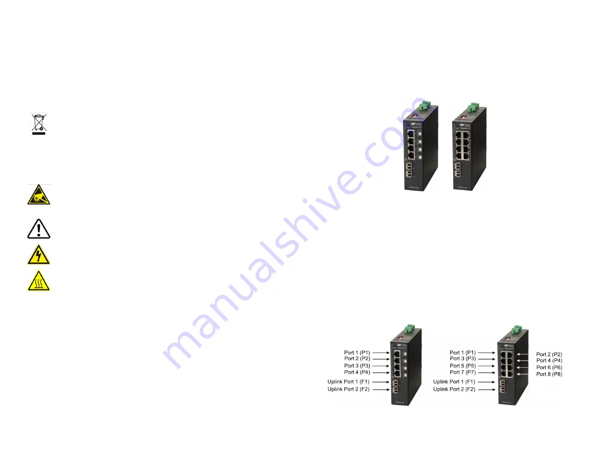 Omnitron Systems Technology RuggedNet 10GPoE+/Si User Manual Download Page 2