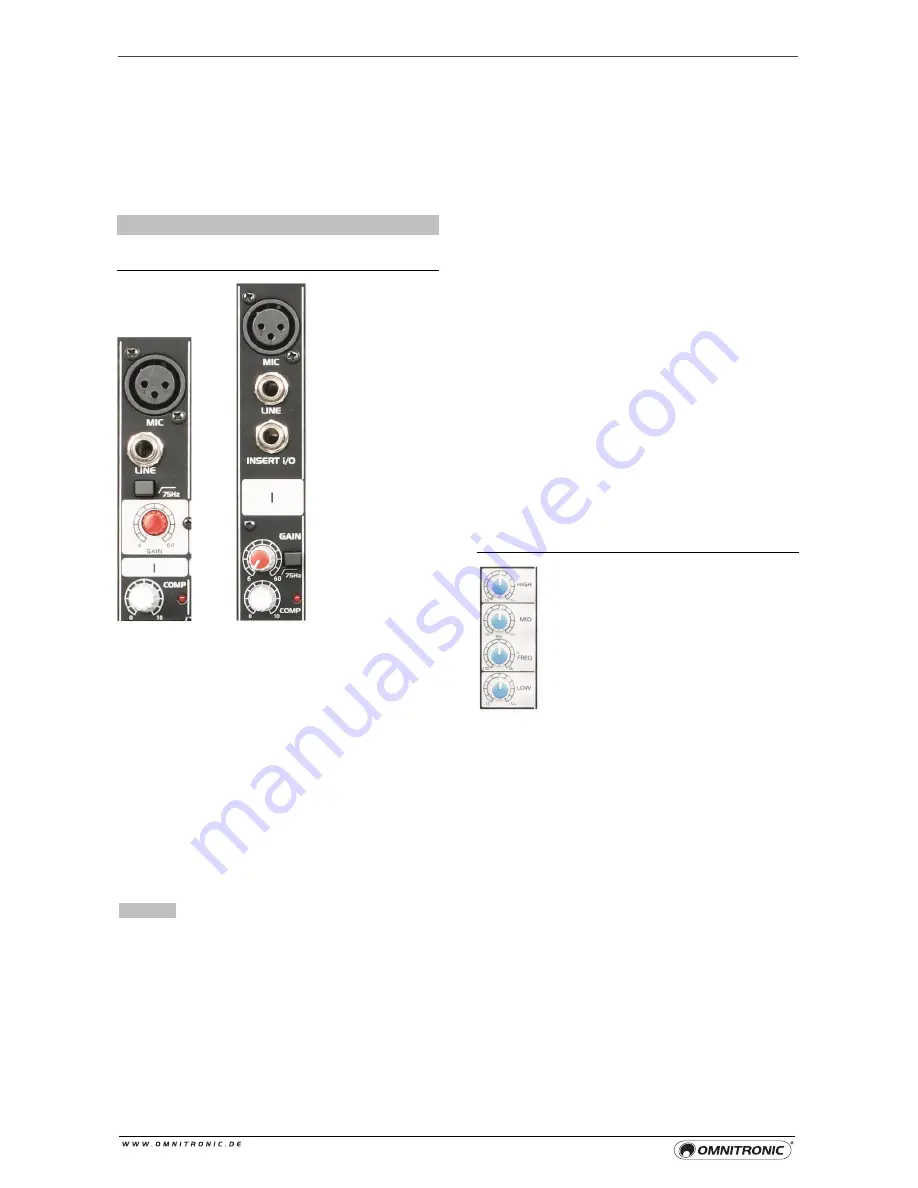 Omnitronic 1422FX User Manual Download Page 9