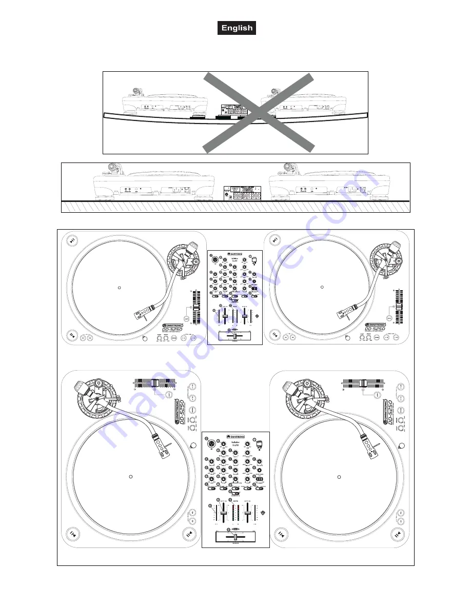 Omnitronic DD-5250 User Manual Download Page 12