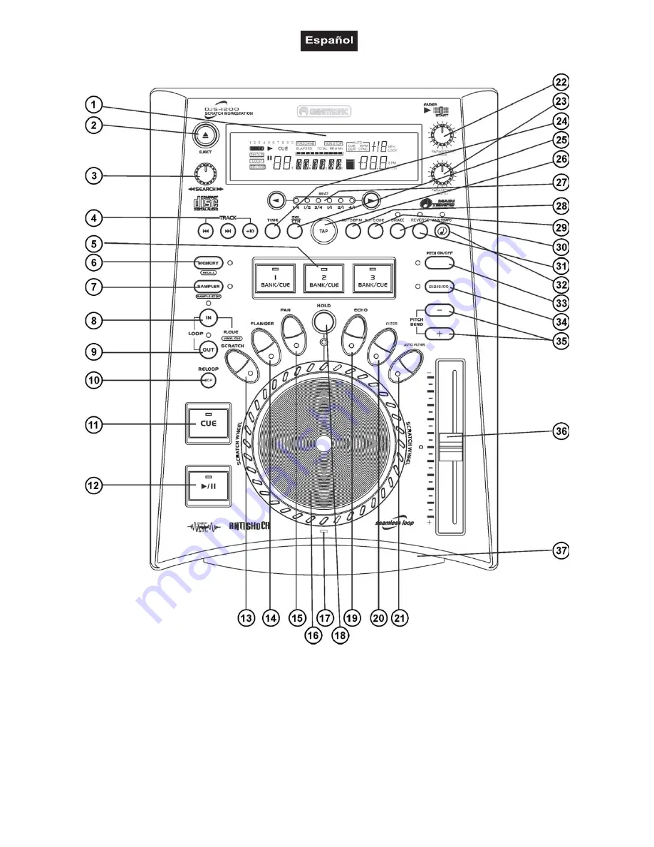 Omnitronic DJS-1200 Скачать руководство пользователя страница 57