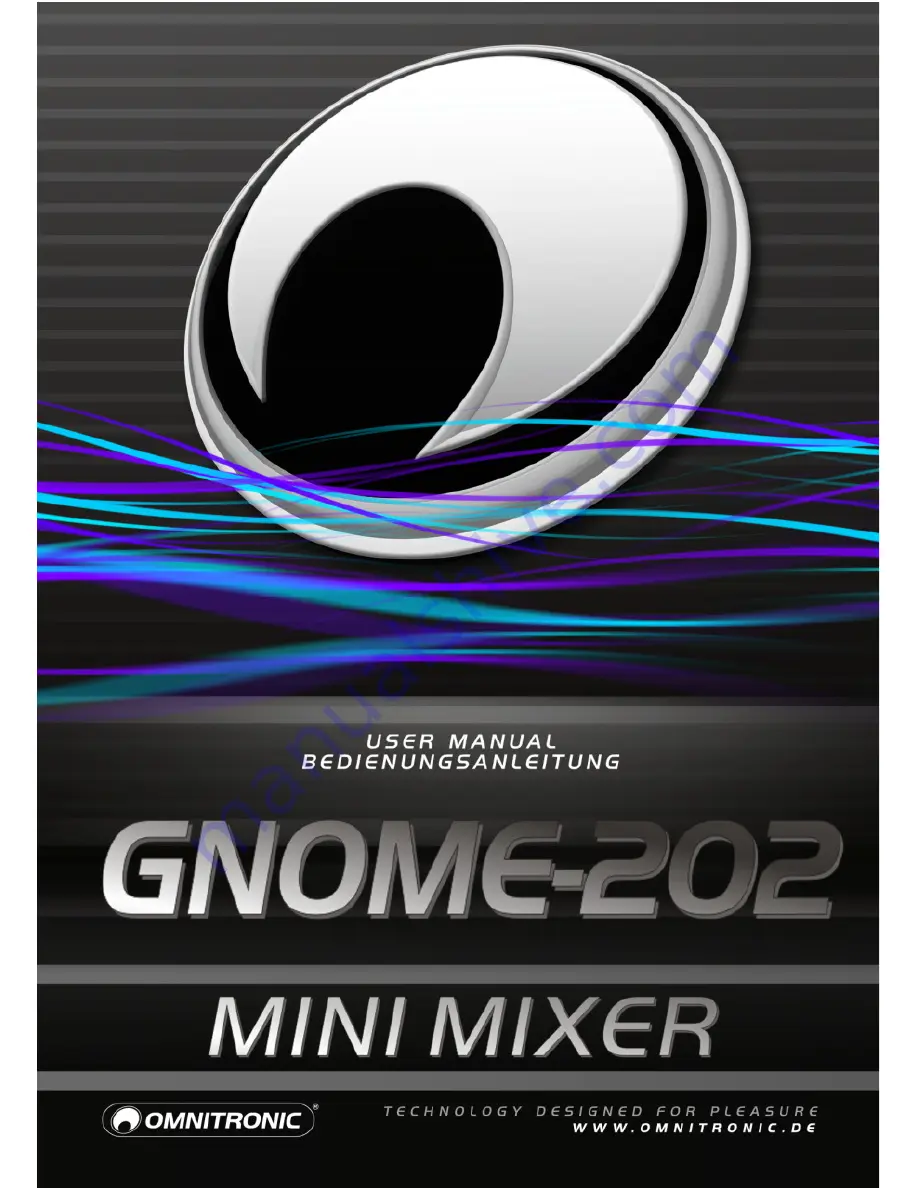 Omnitronic GNOME-202 User Manual Download Page 1