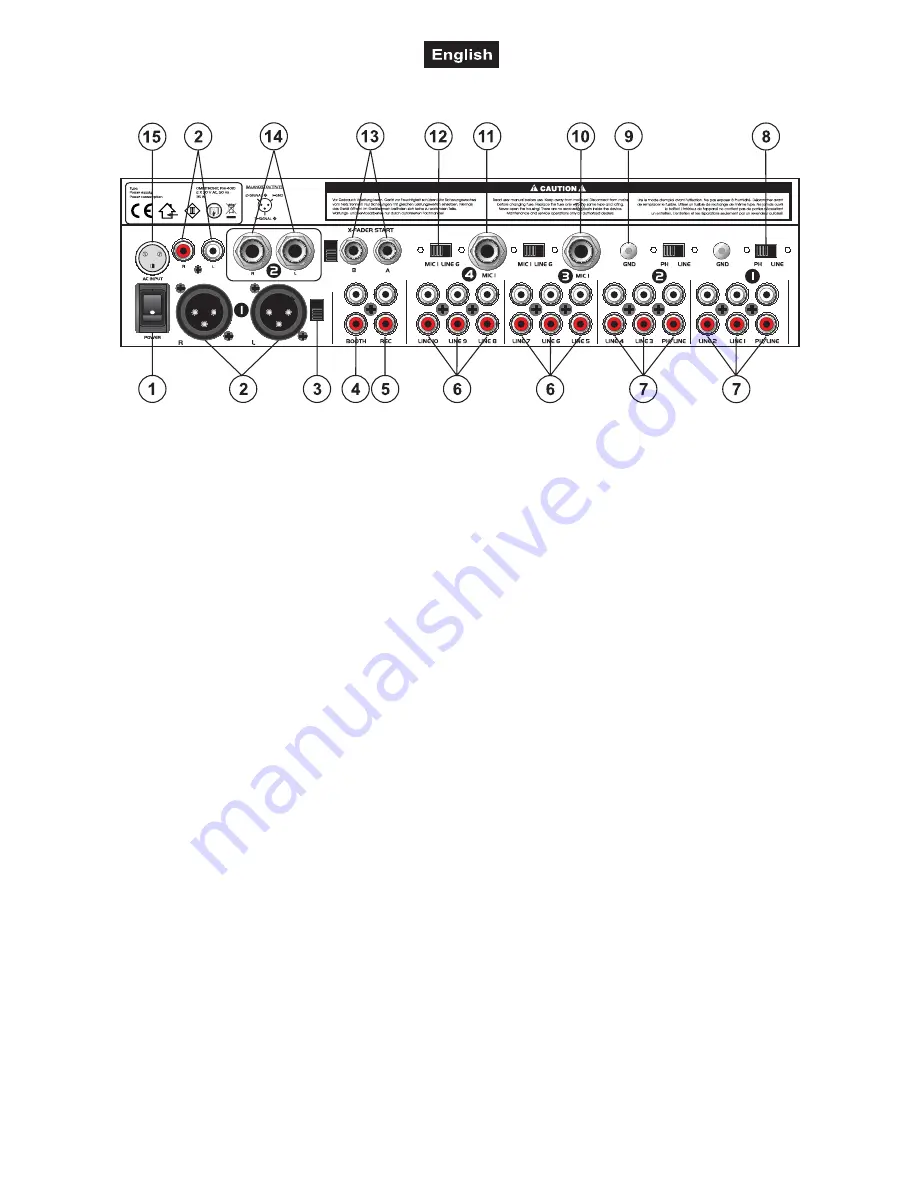 Omnitronic PM-4010 Скачать руководство пользователя страница 24