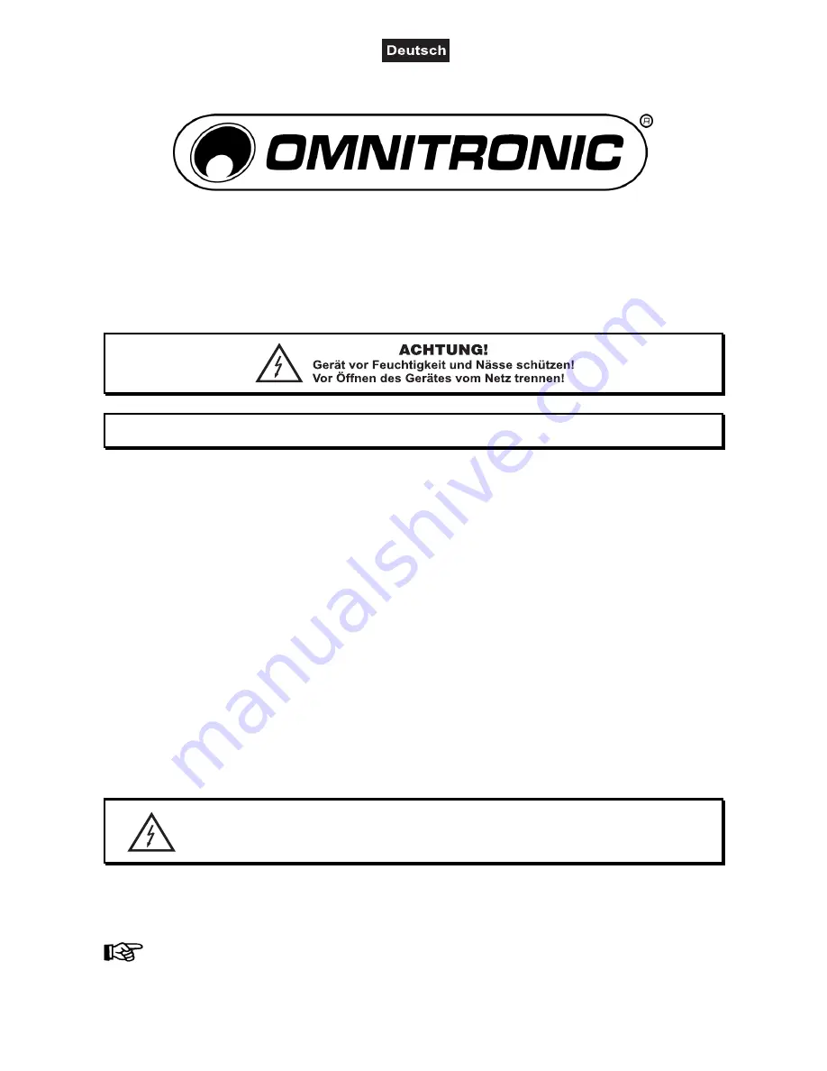 Omnitronic PM-444USB Скачать руководство пользователя страница 4