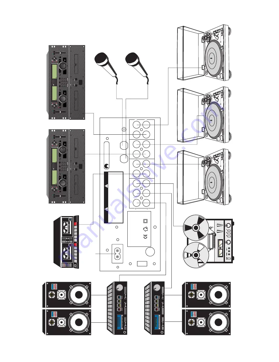 Omnitronic PM-524 Скачать руководство пользователя страница 3