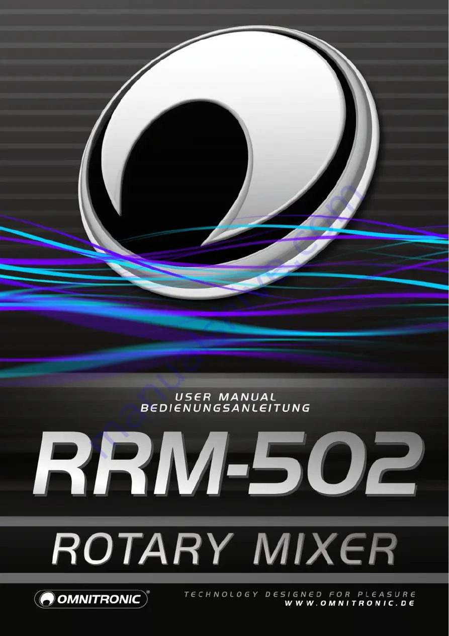 Omnitronic RRM-502 User Manual Download Page 1