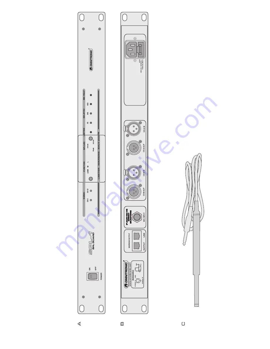 Omnitronic SPL-1 Скачать руководство пользователя страница 2