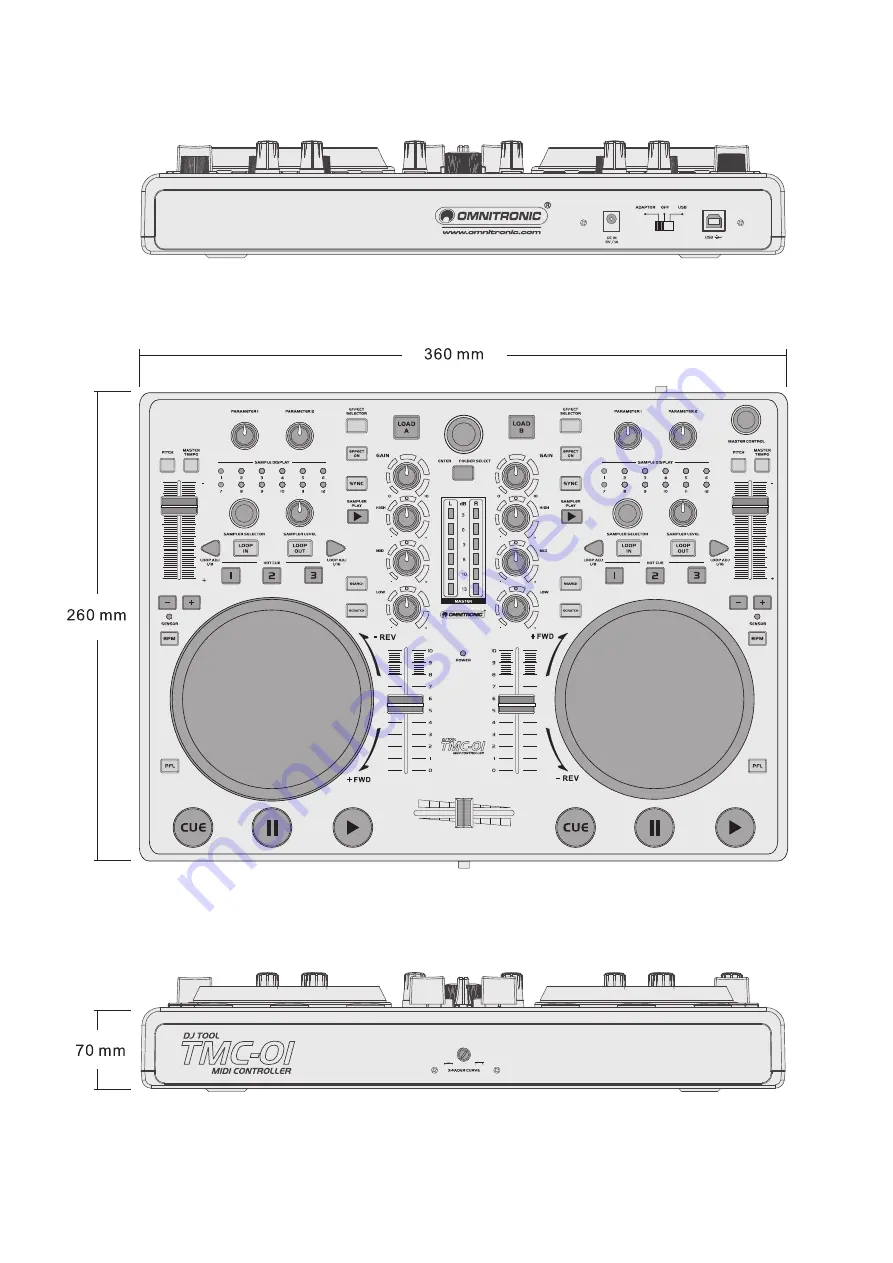 Omnitronic TMC-01 User Manual Download Page 2