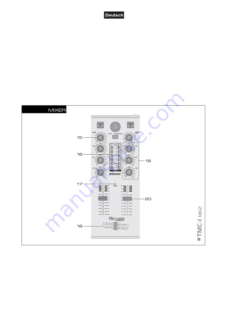 Omnitronic Virtual DJ TMC-1 MK2 Скачать руководство пользователя страница 11