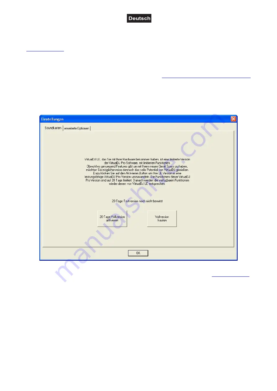 Omnitronic Virtual DJ TMC-1 MK2 User Manual Download Page 18