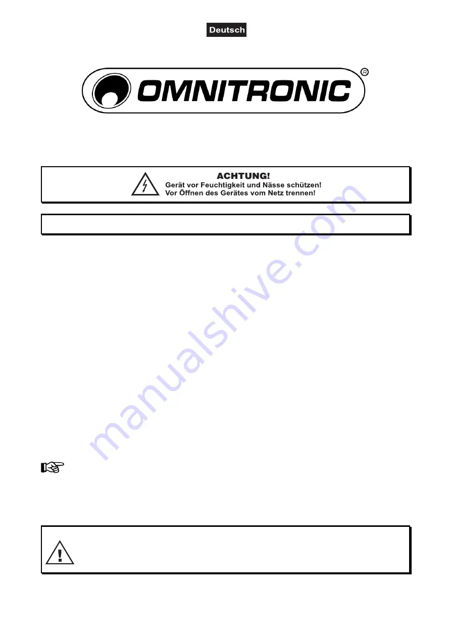 Omnitronic WP-5H User Manual Download Page 3