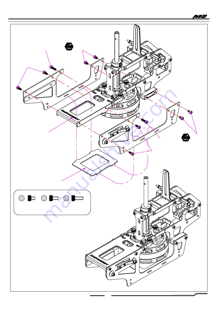 OMP Hobby M2 2020 Instruction Manual Download Page 9