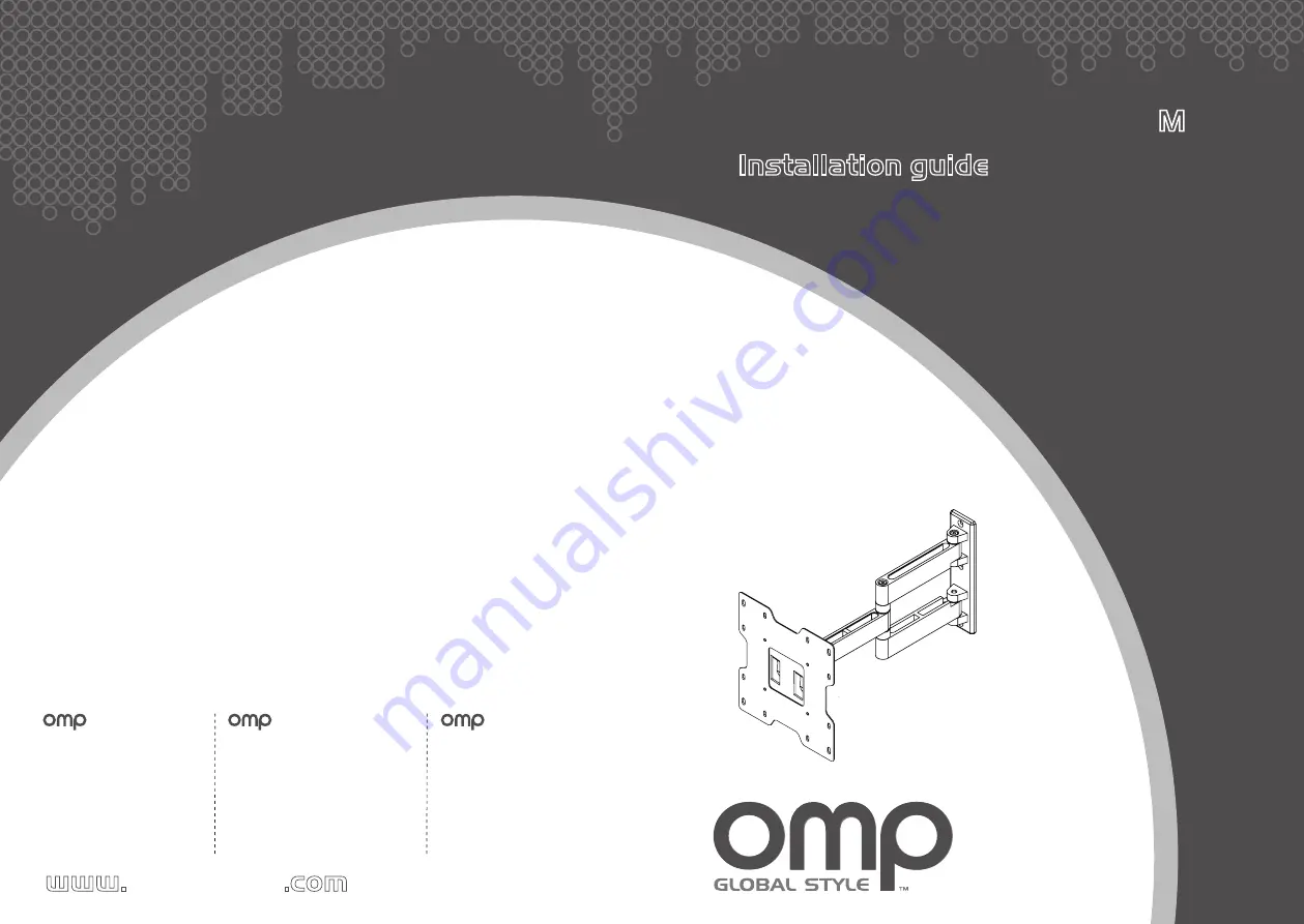 OMP M7231 Скачать руководство пользователя страница 1