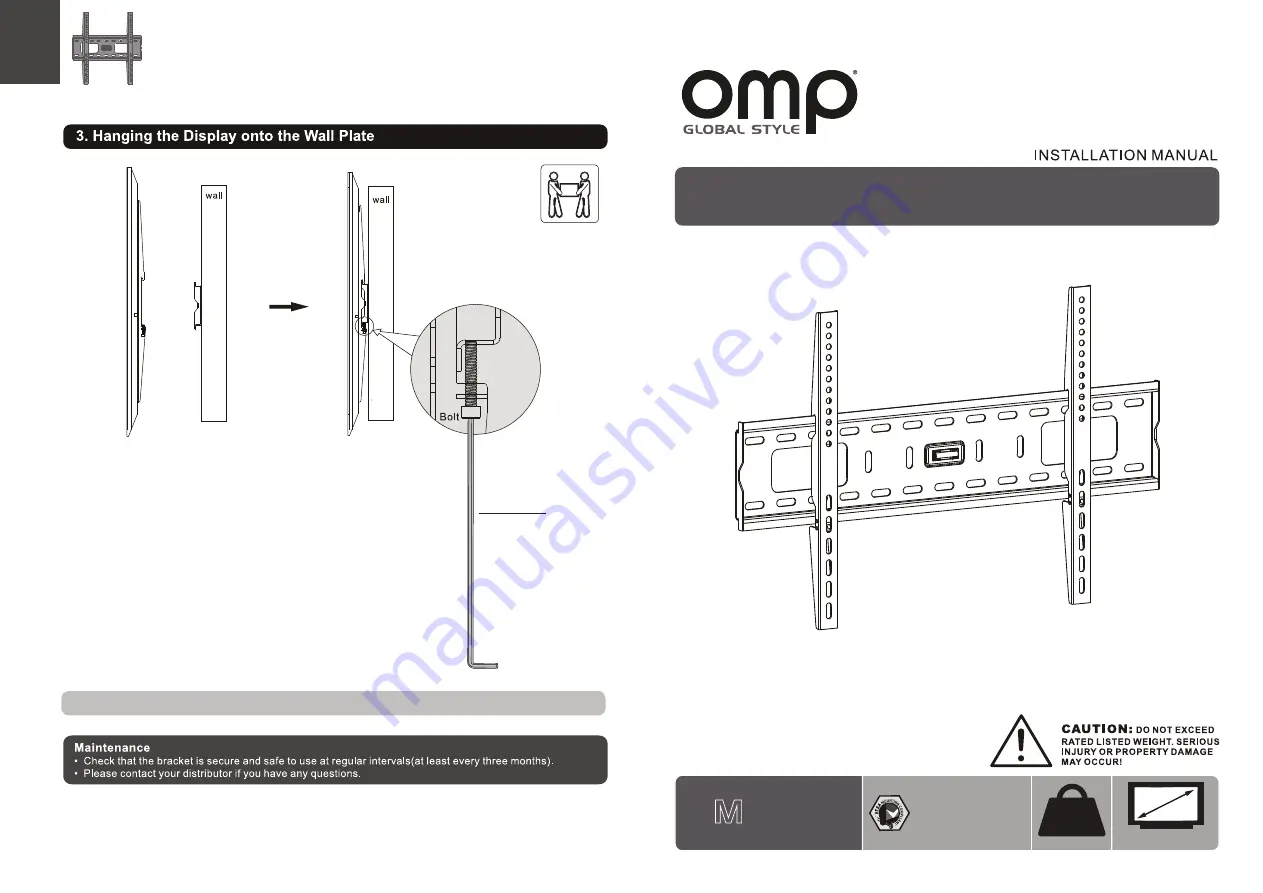 OMP M7416 Скачать руководство пользователя страница 1