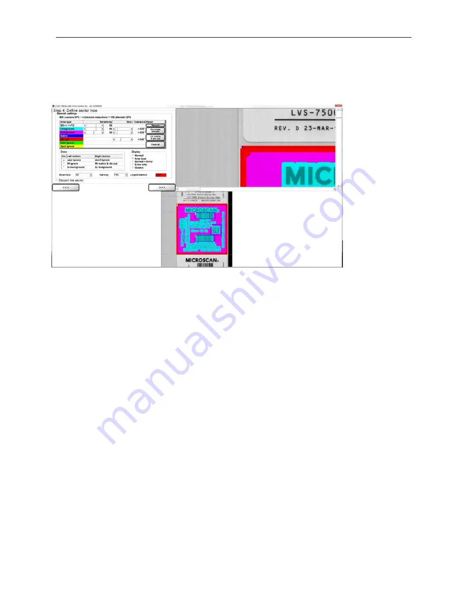 Omron Microscan LVS 7000 Operation Manual Download Page 183