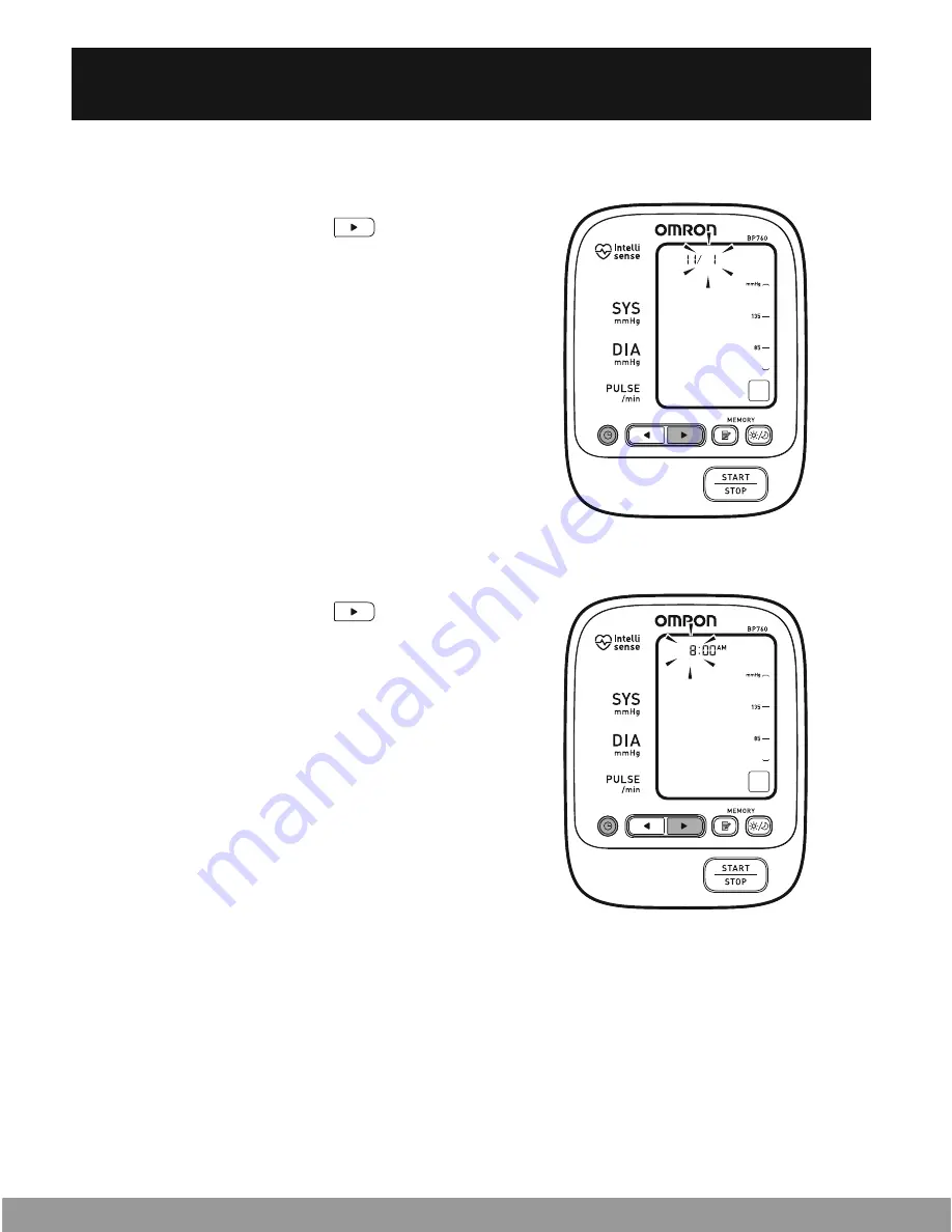 Omron BP760 Скачать руководство пользователя страница 22