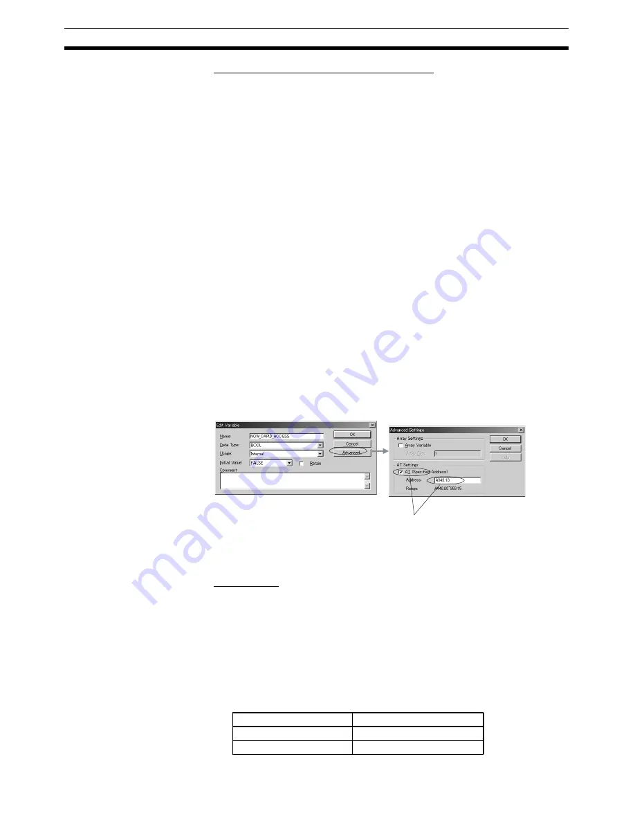 Omron CX-PROGRAMMER V8.1 Operation Manual Download Page 63