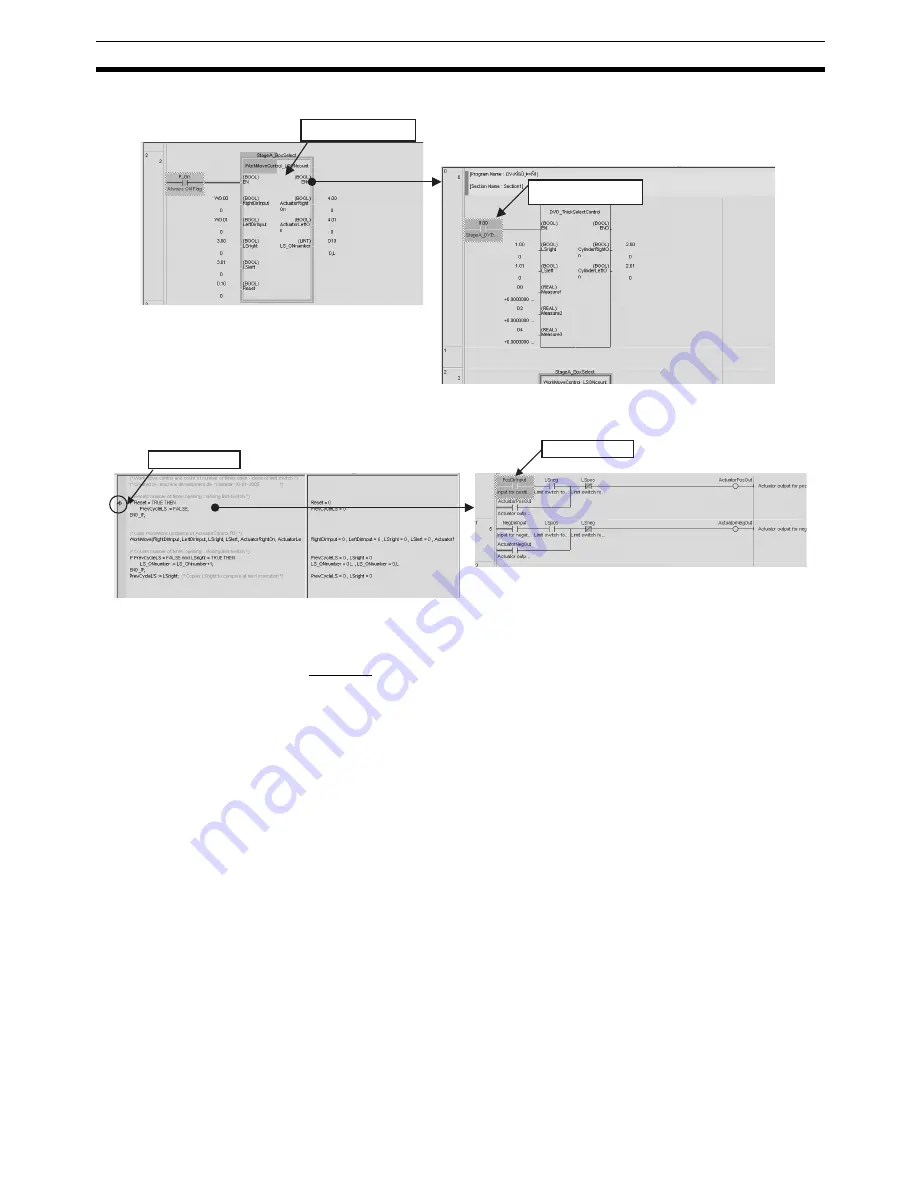 Omron CX-PROGRAMMER V8.1 Operation Manual Download Page 144