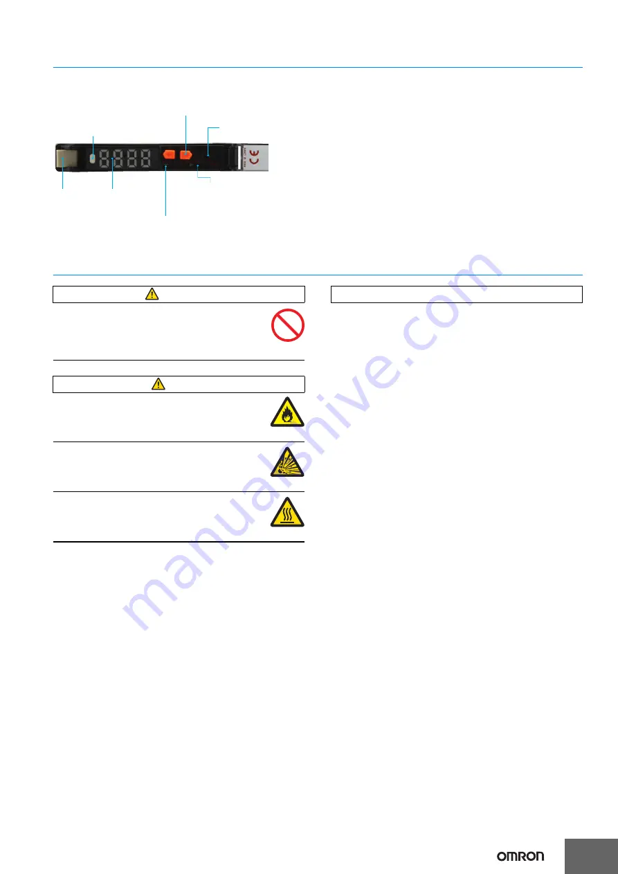 Omron E3X-CN11 Manual Download Page 7