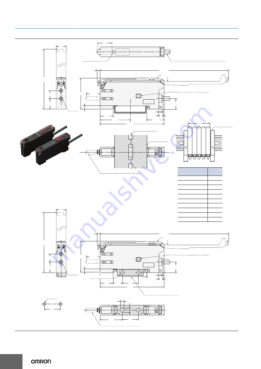 Omron E3X-CN11 Manual Download Page 10