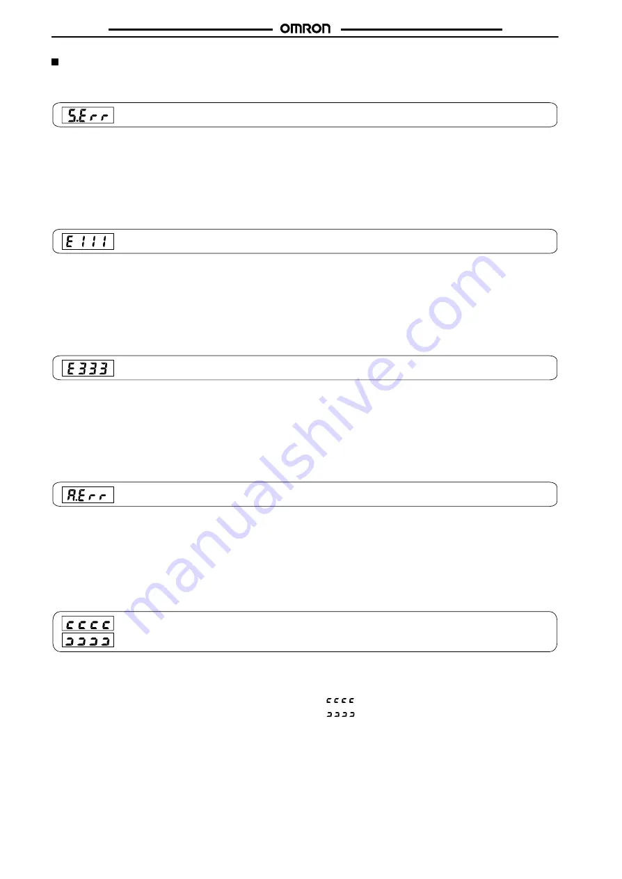 Omron E5 K-T - Manual Download Page 38