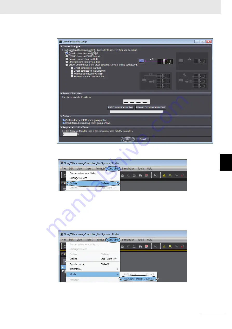 Omron E5AC Communications Manual Download Page 165