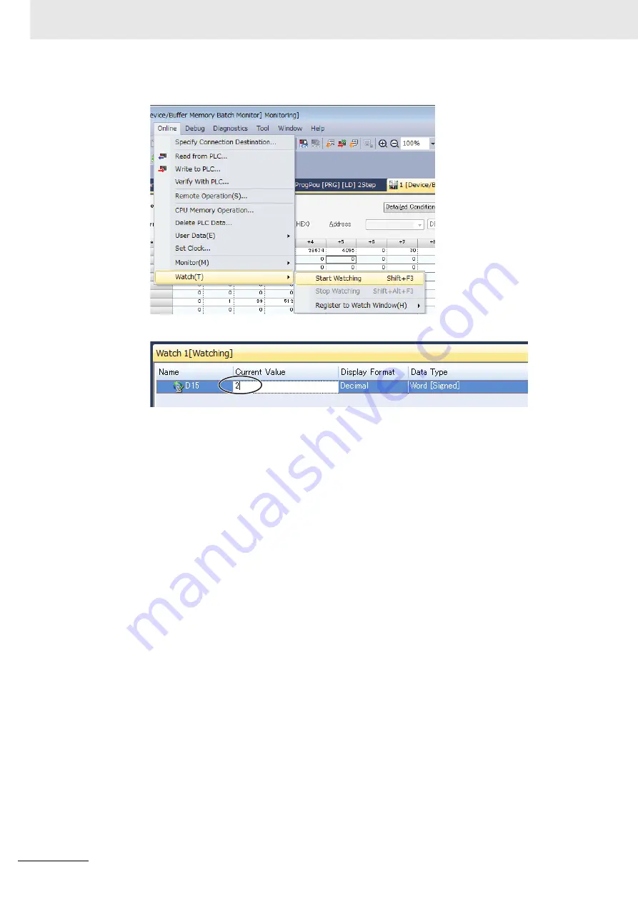 Omron E5AC Communications Manual Download Page 200