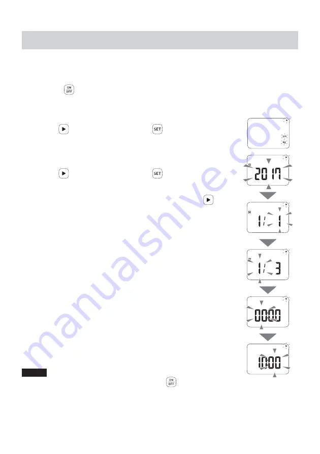 Omron HBF-222T-EBK Instruction Manual Download Page 8