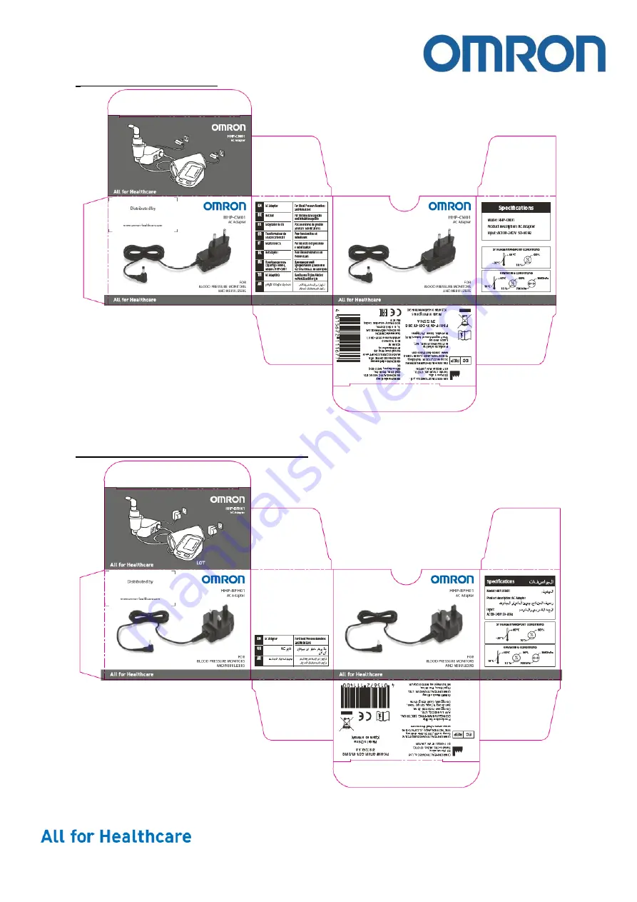 Omron HBP-1120 Скачать руководство пользователя страница 10