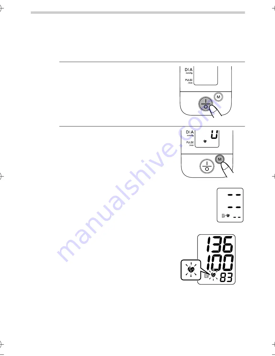 Omron M1 Compact Instruction Manual Download Page 20