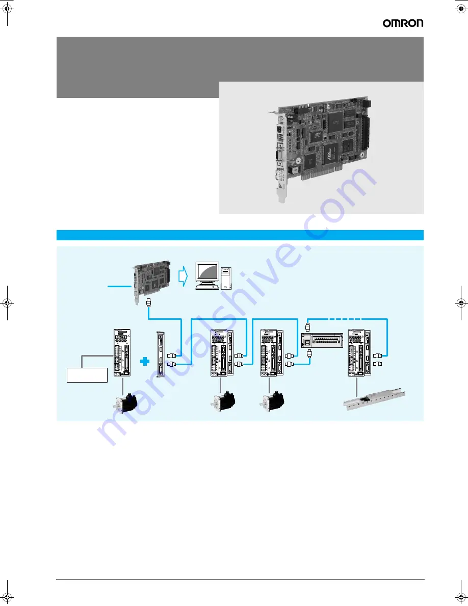 Omron MECHATROLINK-II MP2100 Datasheet Download Page 1