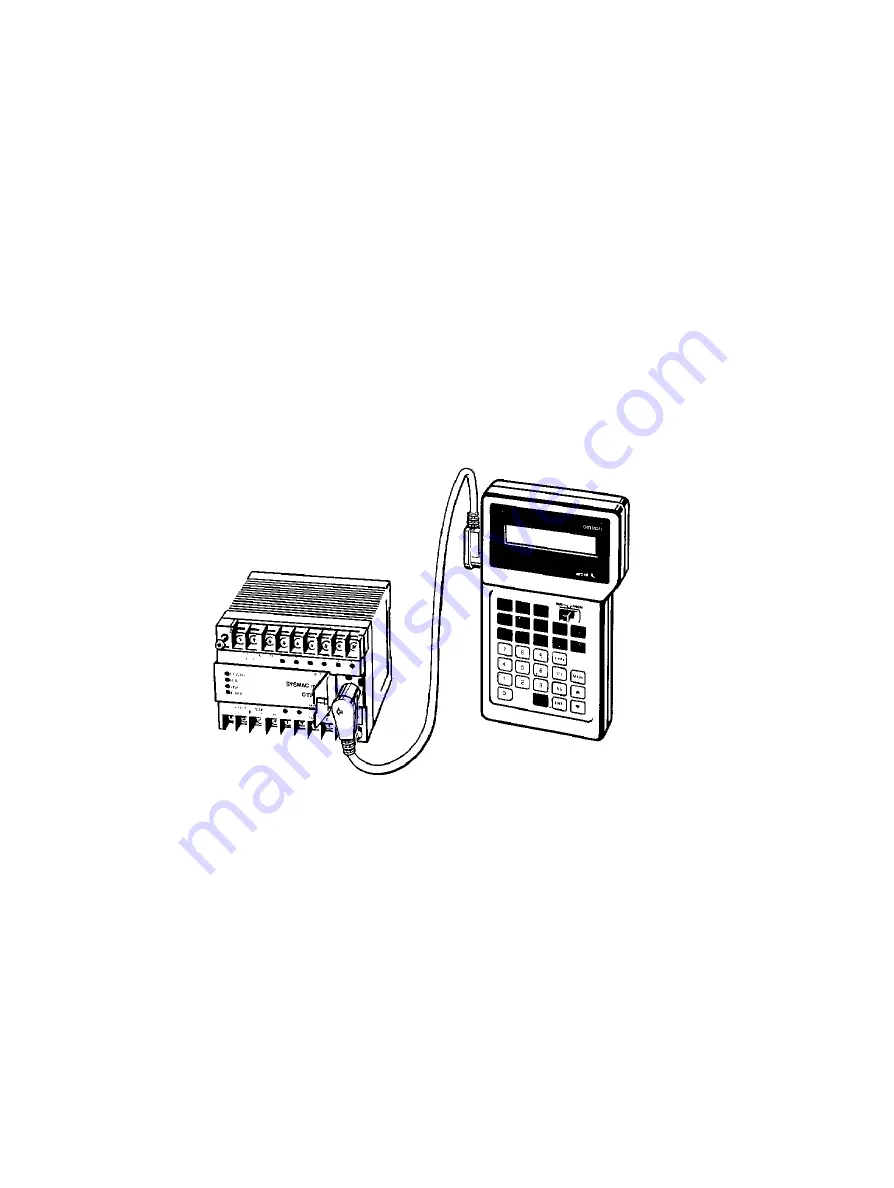 Omron SYSMAC mini SP10 Operation Manual Download Page 2