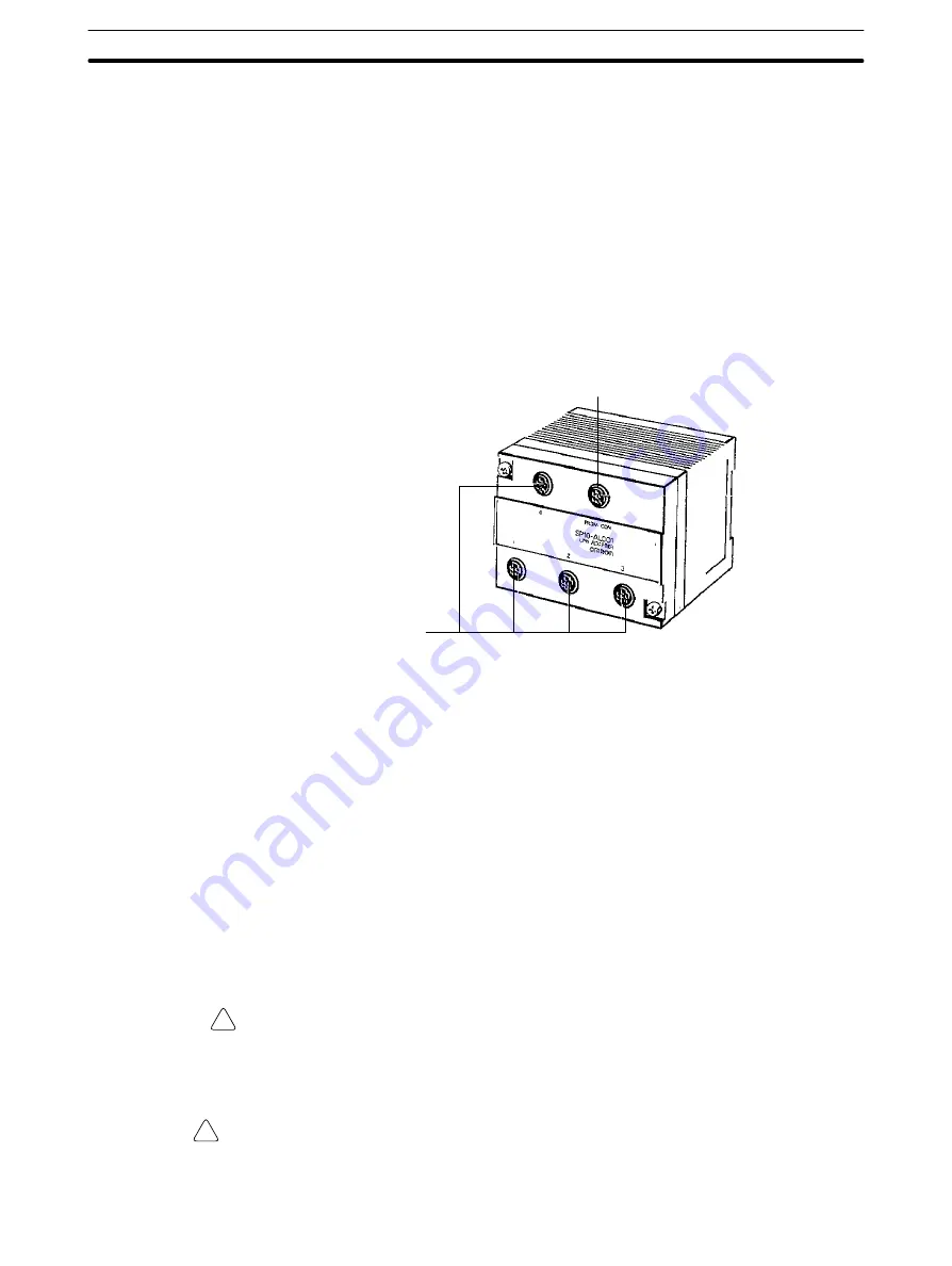 Omron SYSMAC mini SP10 Скачать руководство пользователя страница 16