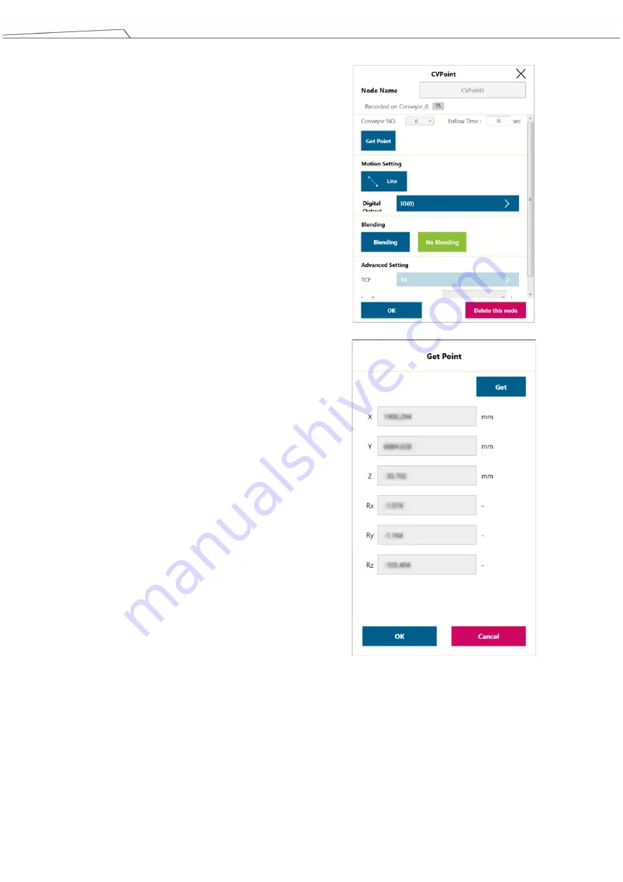 Omron TM Conveyor Tracking User Manual Download Page 38