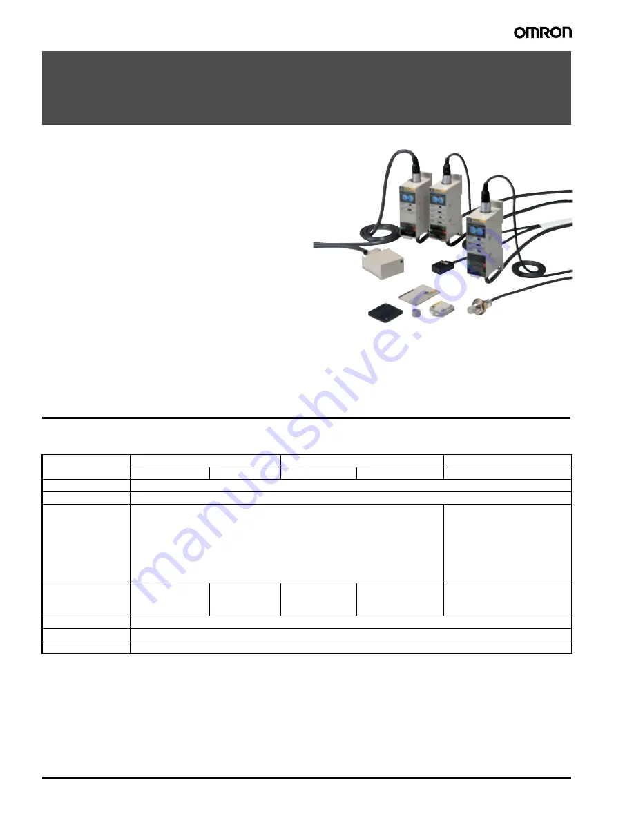 Omron V600-HA Manual Download Page 1