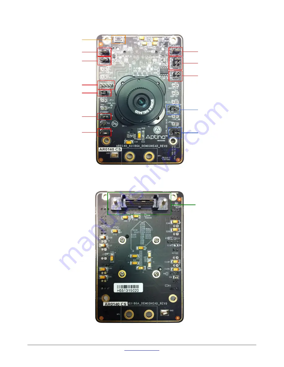 ON Semiconductor AR0140CS2C00SUEAH3-GEVB Скачать руководство пользователя страница 2